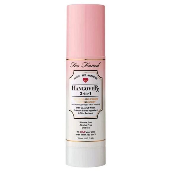 Too Faced Hangover 3-In-1 Replenishing Primer & Setting Spray 120ml/4oz - Picture 1 of 6